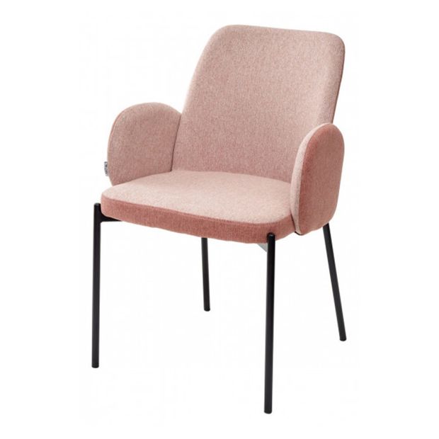 Стул НИККИ VF109/VF110 розовый/брусничный